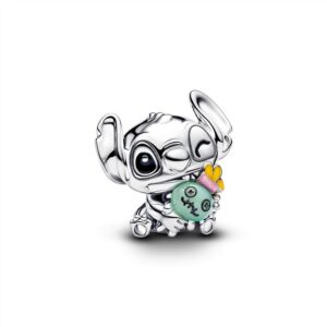 794554C01 Disney Stitch & Scrump Charm