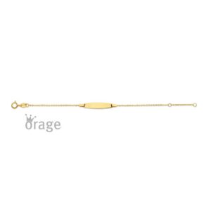 IDENTITEIT 9 KT  Orage Kids  K3157-14 9 Kt geel goud  geen stenen    .