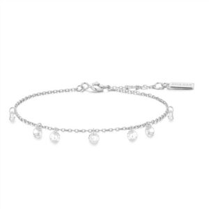 ARMBAND  ANIA HAIE  STARLIT DROPS silver 16,5-18,5 cm