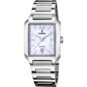 FESTINA F20679-2 met stalen kast en band staal