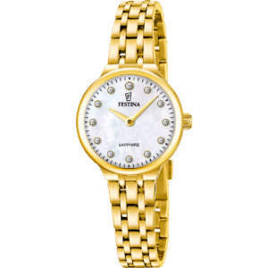 FESTINA F20745-1 met stalen kast en band staal