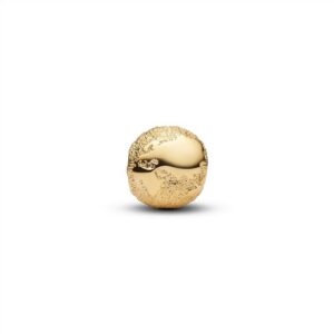764529C00 Textured Globe Mini Charm