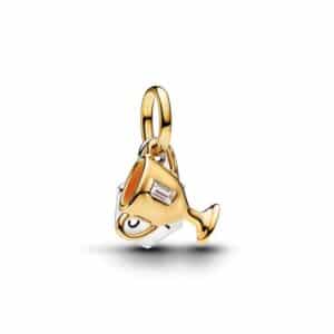 764715C01 Engravable Trophy Double Dangle Charm