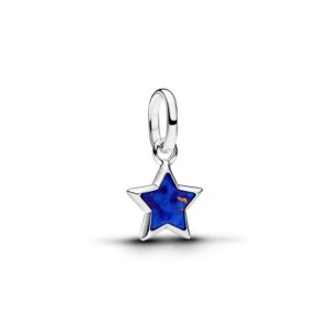 794613C01 Blue Star Mini Dangle Charm