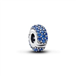 794700C01 Royal Blue Stone Clip Charm