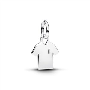 794708C01 Engravable Soccer Shirt Dangle Charm