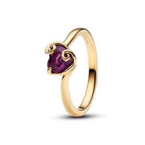 164734C01 Disney The Nightmare Before Christmas Sally Purple Heart Ring