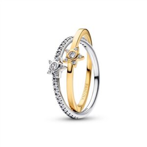 165079C01 Sparkling Stella Crossover Ring