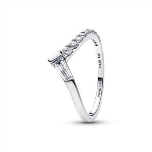 195085C01 Tiara Baguette Pavé Band Ring