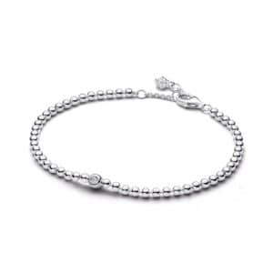 594822C01 Beads & Sparkling Stone Bracelet