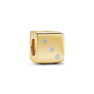 761269C01 Sparkling Dice Charm