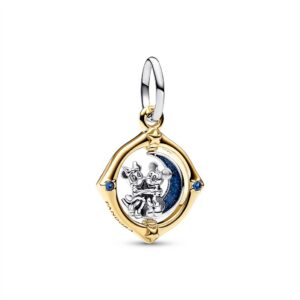 762955C01 Disney Mickey and Minnie Moon Dangle