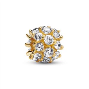 763234C01 Sparkling Round Charm