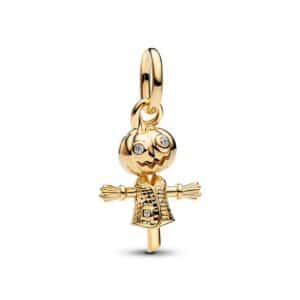 764770C01 Pumpkin Scarecrow Dangle Charm