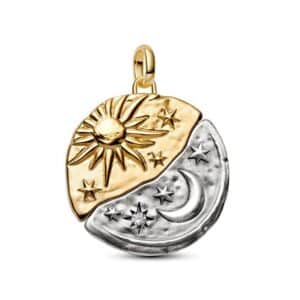 764806C01 Pandora ME Sun & Moon Oversized Medallion Charm