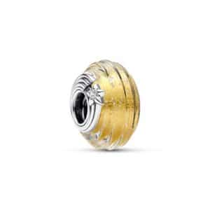 792982C01 Shooting Star Grooved Murano Glass Charm