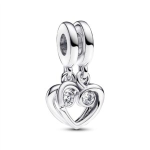 793232C01 Forever & Always Splittable Dangle Charm