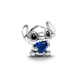 794731C01 Disney Stitch Blue Heart Charm