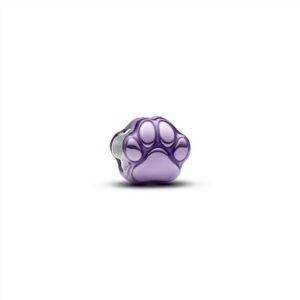 794782C01 Purple Paw Mini Charm