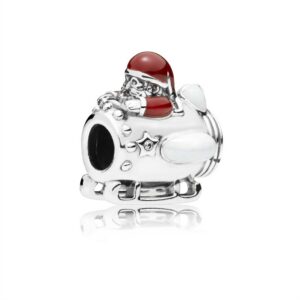 797511ENMX Santa Claus in Space Charm