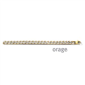 ARMBAND  Orage  BC110-21 edelstaal - bicolor geel  geen stenen    .