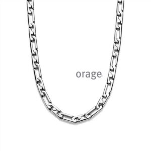 COLLIER  Orage  BC097 edelstaal  geen stenen    .