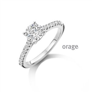RING  Orage  BC084 zilver 925 rhod  zirconium    kleurloos